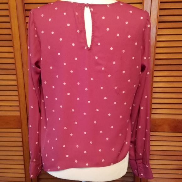 ❤Closet Clear Out❤Socialite Long Sleeve Blouse - Picture 3 of 4